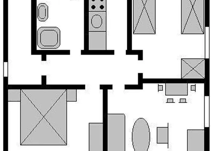 Wohnung-lund-1 Appartement *